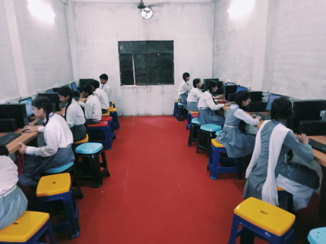 Computer lab Shantiniketan Adarsh Vidyalaya Raxaul