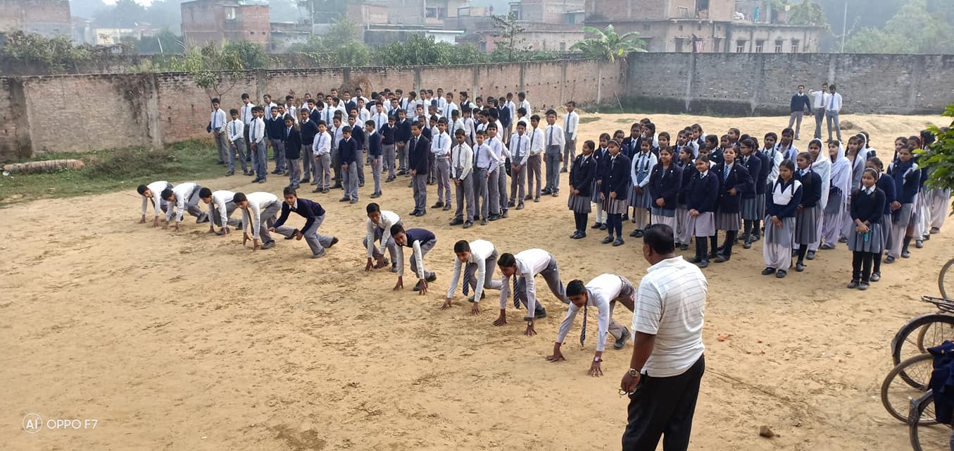School sports running activity SAV
